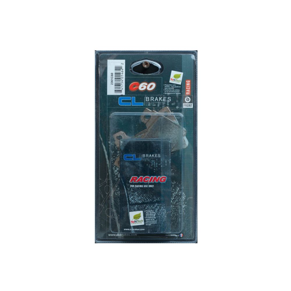 CL BRAKES 2361C60 Pastiglie Freno Anteriore Schermo ceramico