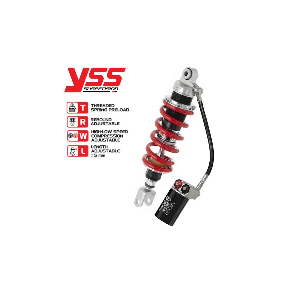 YSS MX456-330TRWL-59-858 Mono Ammortizzatore posteriore a Gas