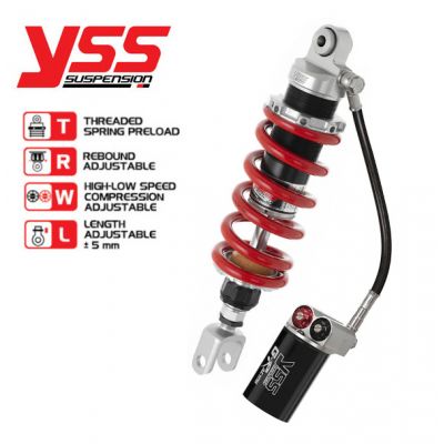 YSS MX456-330TRWL-59-858 Mono Ammortizzatore posteriore a Gas