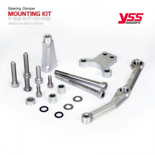 YSS Y-SD-KIT-01-018 Kit per montaggio ammortizzatore di sterzo per HONDA CB 650 R 2019 / 2023