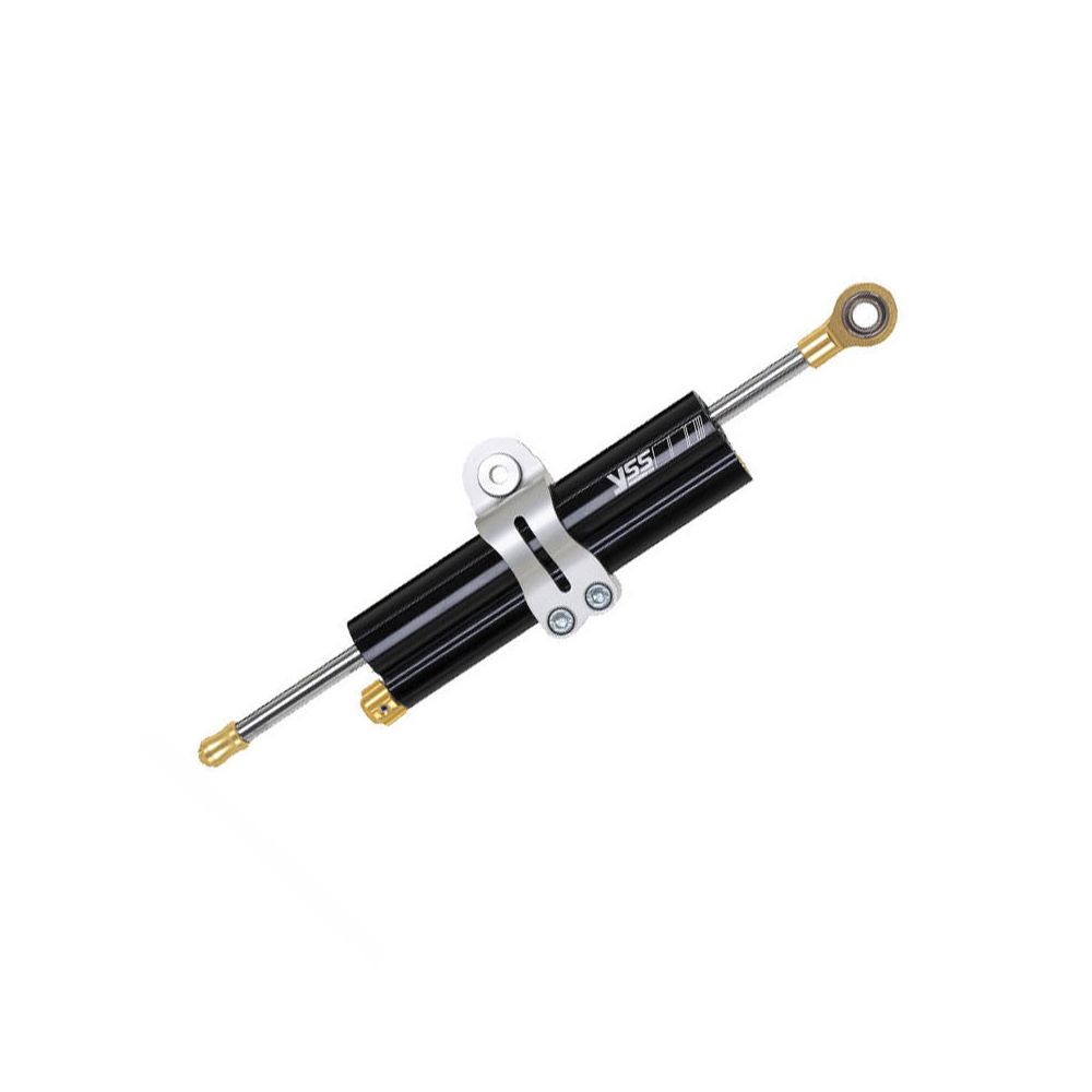 Ammortizzatore sterzo YSS EG188-078C-02-B corsa 75 mm nero/oro