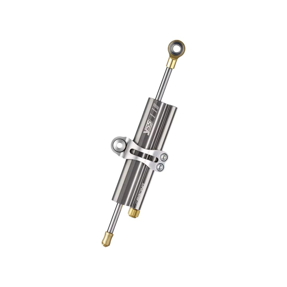 Ammortizzatore sterzo YSS EG188-078C-02-R corsa 75 mm platino