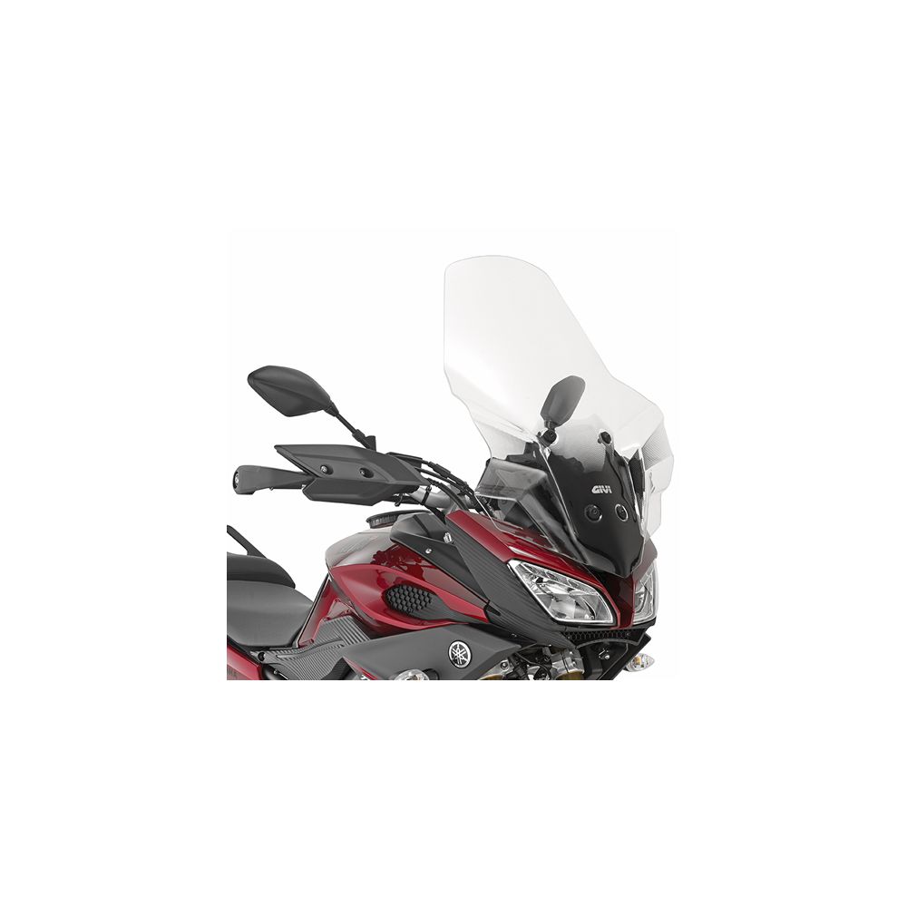 Parabrezza GIVI 2122DT + D2122KIT Trasparente per Tracer 900 2015 - 2017