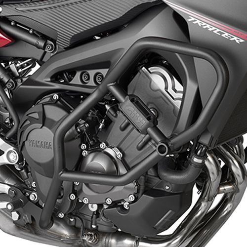 GIVI Paramotore tubolare nero con slider specifico per YAMAHA TRACER 900 2015 / 2017