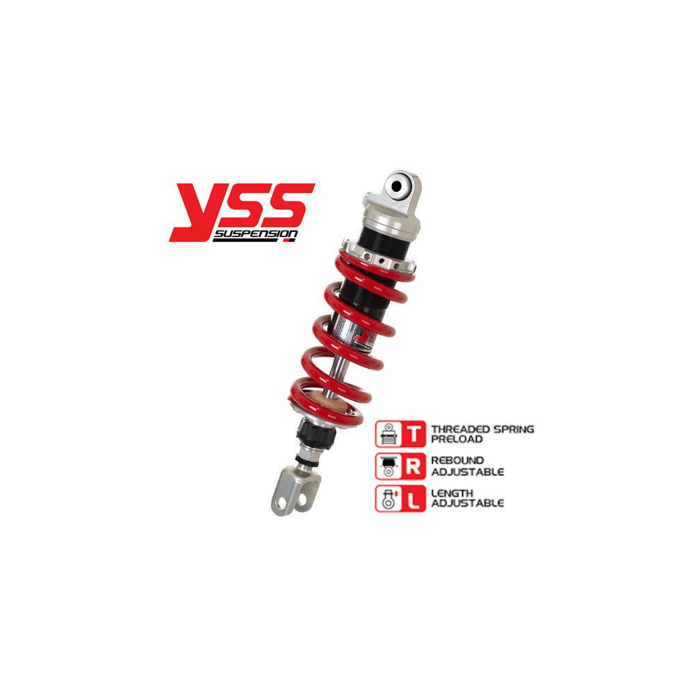 YSS MZ456-330TRL-59-85 Mono Ammortizzatore posteriore a Gas