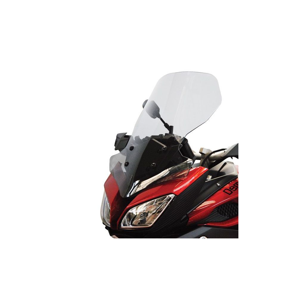ISOTTA Cupolino Touring Alto Fumè Chiaro con attacchi per YAMAHA TRACER 900 2015 / 2017