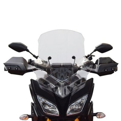 ISOTTA Cupolino Touring media protezione Fumè Chiaro con attacchi per Yamaha Tracer 900 2015 / 2017