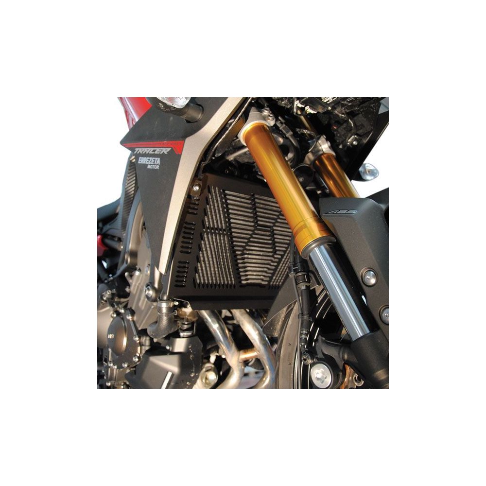 ISOTTA Protezione radiatore in alluminio nero per Yamaha Tracer 900 2015 / 2017