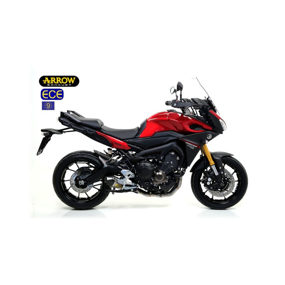 ARROW Terminale X-KONE NICHROM con Collettori Catalitici Omologati per YAMAHA MT-09 2013 / 2020 - TRACER 900 / GT 2015 / 2020