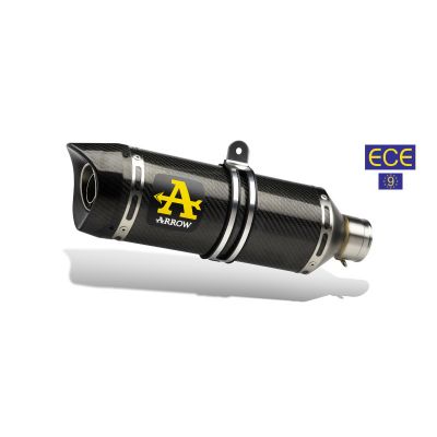 ARROW Terminale THUNDER in Carbonio con Collettori Catalitici Omologati per YAMAHA MT-09 2013/2020 - TRACER 900 / GT 2015/2020