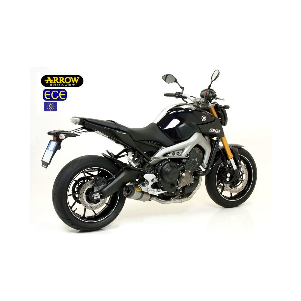 ARROW Terminale THUNDER in Alluminio con Collettori Catalitici Omologati per YAMAHA MT-09 2013/2020 - TRACER 900 / GT 2015/2020