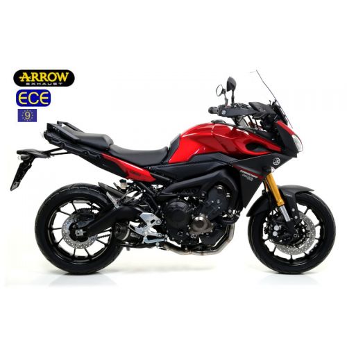 ARROW Terminale THUNDER in Alluminio Dark con Collettori Catalitici Omologati per YAMAHA MT-09 2013/20 - TRACER 900 / GT 2015/20
