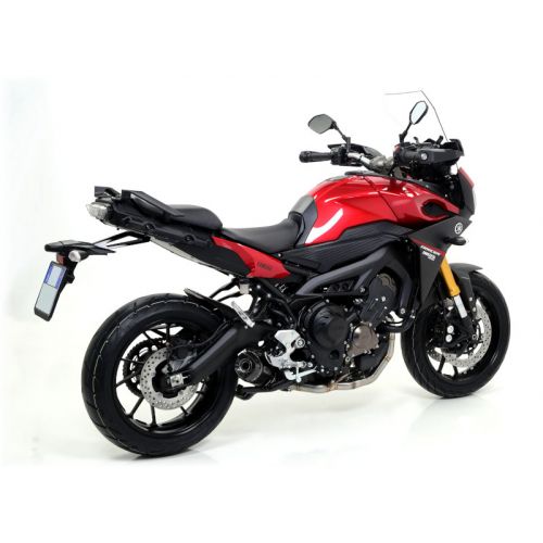 ARROW Terminale THUNDER in Alluminio Dark con Collettori Catalitici Omologati per YAMAHA MT-09 2013/20 - TRACER 900 / GT 2015/20