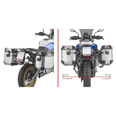 GIVI PLO5145CAM Portavaligie laterale per valigie MONOKEY Trekker Outback per BMW F 900 GS 2024