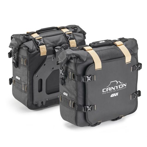 Coppia Borse GIVI GRT720B Canyon Monokey 25+25L