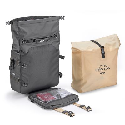 Coppia Borse GIVI GRT720B Canyon Monokey 25+25L