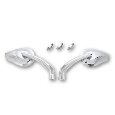 Coppia specchi retrovisori cromati HIGHSIDER PHOENIX 2