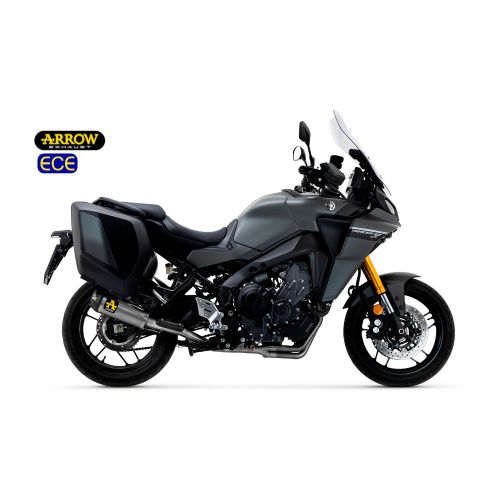 ARROW Terminale WORKS in Titanio con Collettori Catalitici Omologati VERSIONE BASSA per YAMAHA TRACER 9 / GT 2021 / 2024