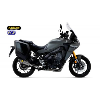 ARROW Terminale WORKS in Titanio con Collettori Catalitici Omologati VERSIONE BASSA per YAMAHA TRACER 9 / GT 2021 / 2024