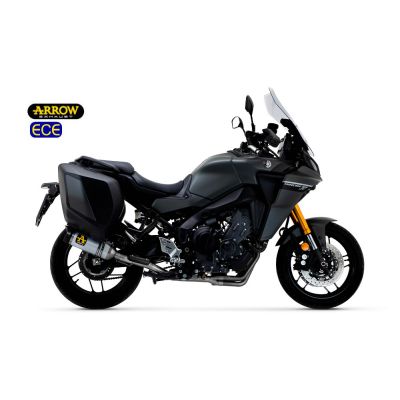 ARROW Terminale THUNDER in Alluminio con Collettori Catalitici Omologati VERSIONE BASSA per YAMAHA TRACER 9 / GT 2021 / 2024