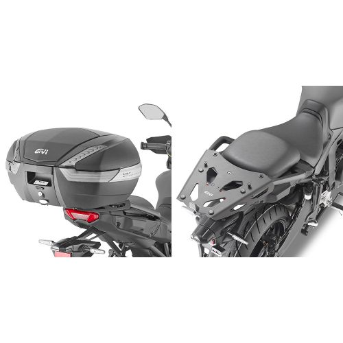 Attacco posteriore in alluminio per bauletto GIVI MONOKEY per YAMAHA TRACER 9 / GT / GT+ 2021 / 2024