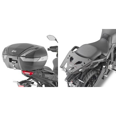 Attacco posteriore in alluminio per bauletto GIVI MONOKEY per YAMAHA TRACER 9 / GT / GT+ 2021 / 2024