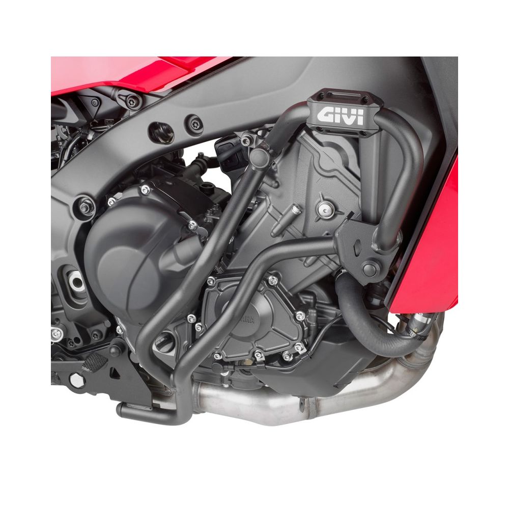 GIVI Paramotore tubolare nero con Slider integrato per YAMAHA TRACER 9 / GT / GT+ 2021 / 2024