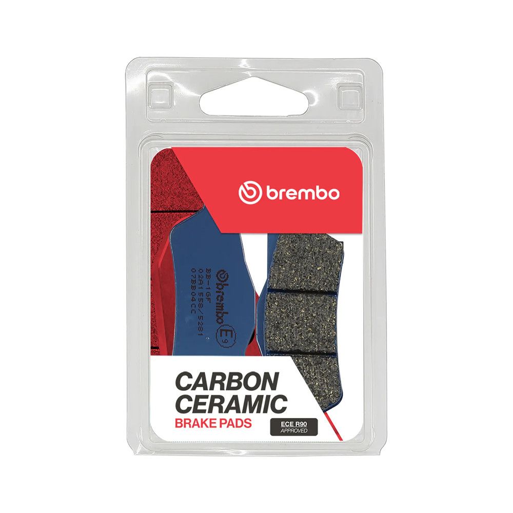 Pastiglie Freno Posteriore BREMBO 07BB04CC Carbon Ceramic Blu
