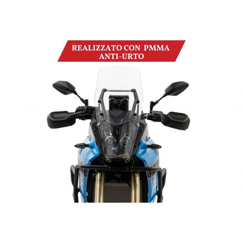 ISOTTA Cupolino Trasparente RSG Antiurto per Yamaha Ténéré 700 2019 / 2024