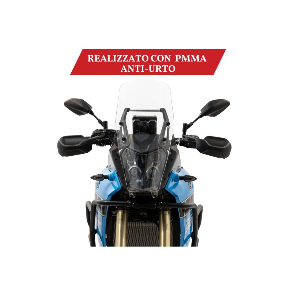 ISOTTA Cupolino Trasparente RSG Antiurto per Yamaha Ténéré 700 2019 / 2024