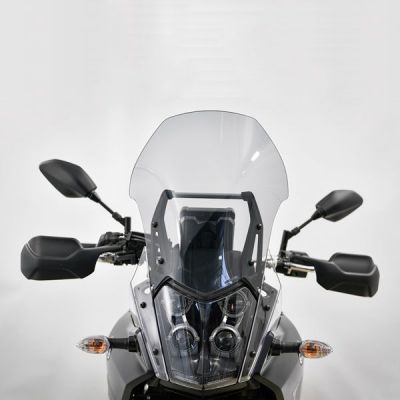 ISOTTA parabrezza Alta Protezione Fumè Chiaro per YAMAHA TENERE 700 2019 / 2024