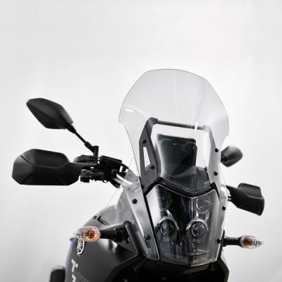 ISOTTA parabrezza Alta Protezione Fumè Chiaro per YAMAHA TENERE 700 2019 / 2024