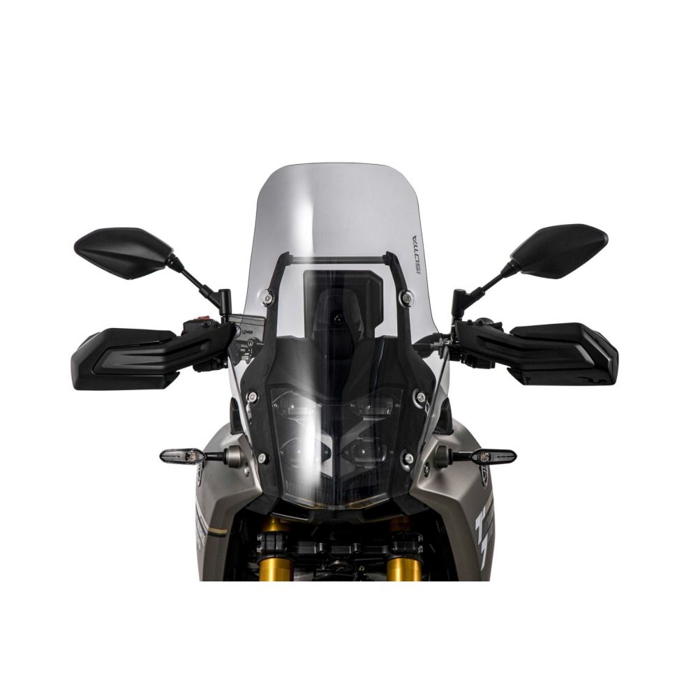 ISOTTA cupolino Touring Fumè Chiaro con copertura faro per Yamaha Tenere 700 2025