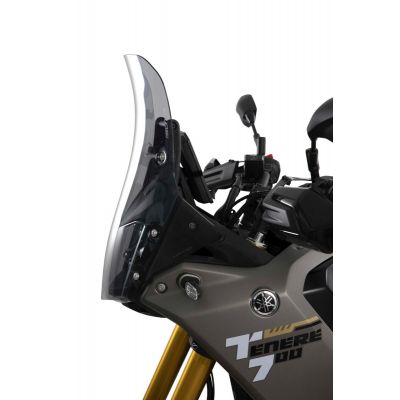 ISOTTA cupolino Touring Fumè Chiaro con copertura faro per Yamaha Tenere 700 2025