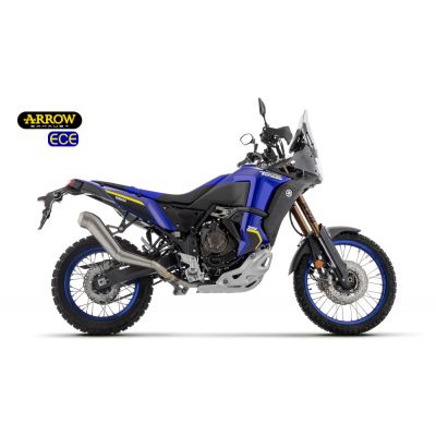 ARROW Terminale Omologato DAKAR REPLICA Full Nichrom per YAMAHA TENERE 700 2019 / 2024