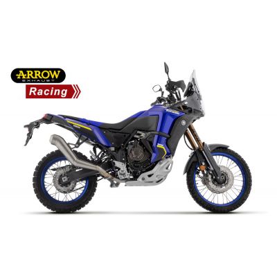 ARROW Terminale Racing DAKAR REPLICA Full Nichrom per YAMAHA TENERE 700 2019 / 2024