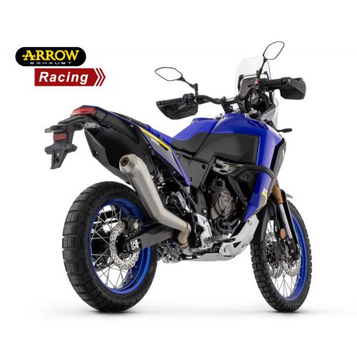 ARROW Terminale Racing DAKAR REPLICA Full Nichrom per YAMAHA TENERE 700 2019 / 2024