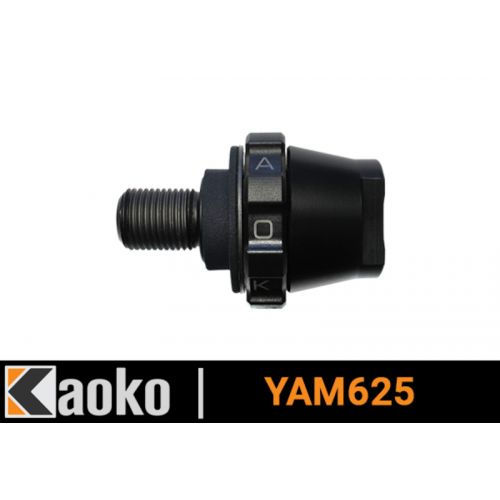 KAOKO YAM625 Stabilizzatore del comando del acceleratore per YAMAHA TENERE 700 2019 / 2024 - SUPER TENERE 1200 2018 / 2019