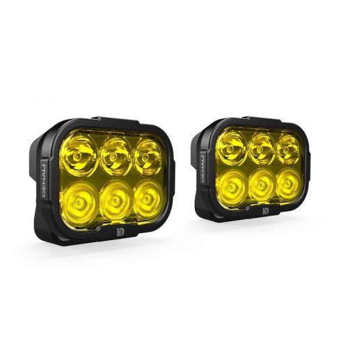 DENALI DialDim Kit DL6 Fari da Guida con Lente Gialla