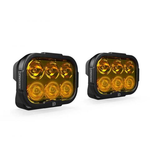 DENALI DialDim Kit DL6 Fari da Guida con Lente Ambra