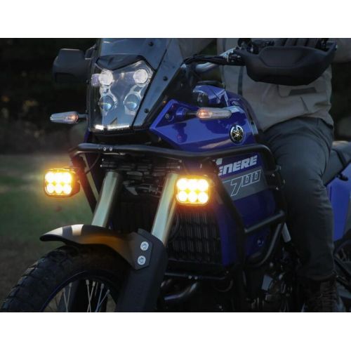 DENALI DialDim Kit DL6 Fari da Guida con Lente Ambra