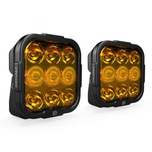 DENALI DialDim Kit DL9 Fari da Guida con Lente Ambra