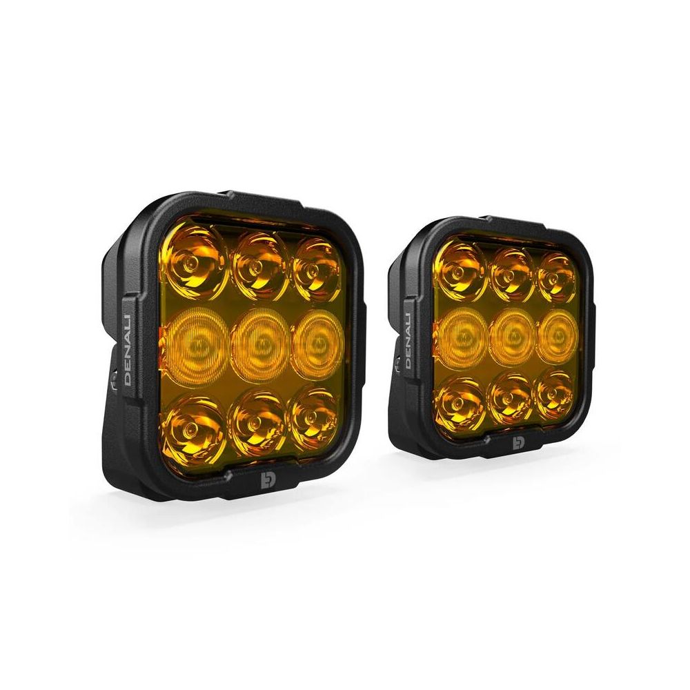 DENALI DialDim Kit DL9 Fari da Guida con Lente Ambra