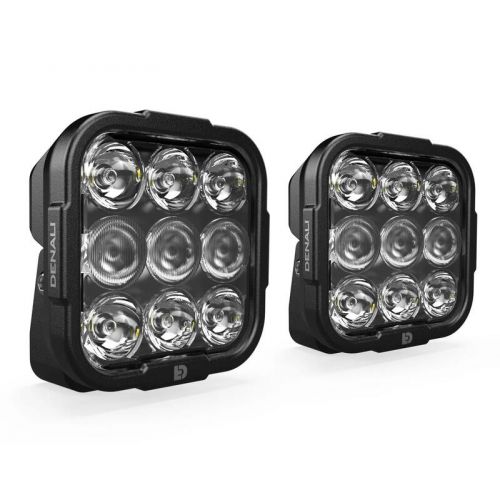 DENALI DialDim Kit DL9 Fari da Guida con Lente Trasparente