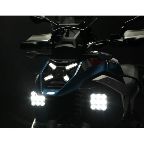 DENALI DialDim Kit DL9 Fari da Guida con Lente Trasparente