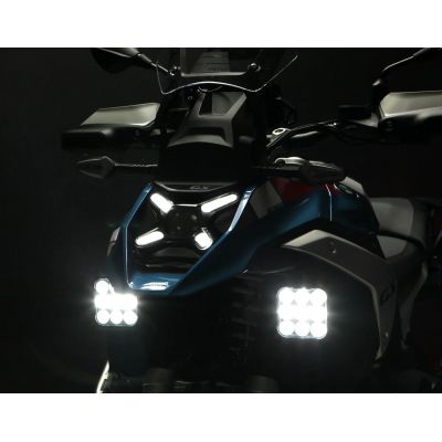 DENALI DialDim Kit DL9 Fari da Guida con Lente Trasparente