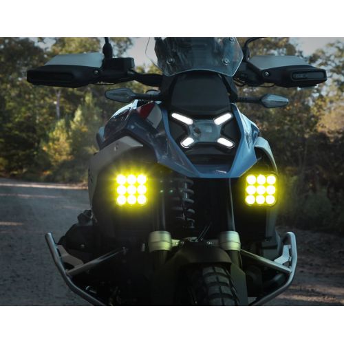 DENALI DialDim Kit DL9 Fari da Guida con Lente Gialla