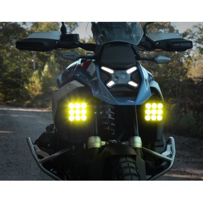 DENALI DialDim Kit DL9 Fari da Guida con Lente Gialla