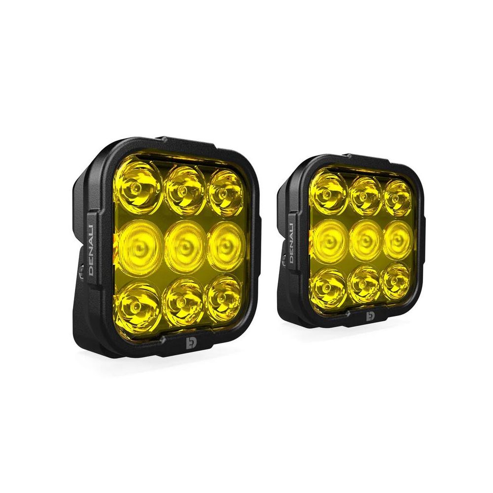 DENALI DialDim Kit DL9 Fari da Guida con Lente Gialla