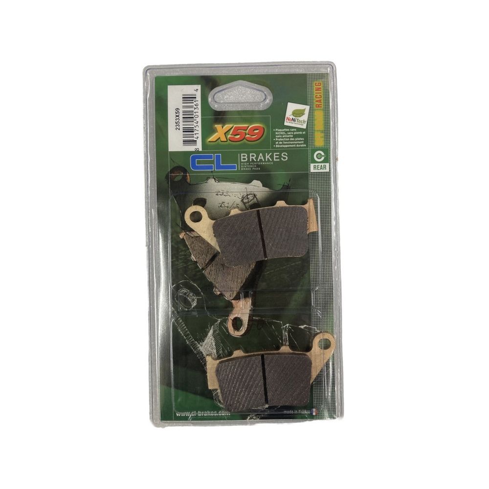 CL BRAKES 2353X59 Pastiglie Freno Posteriore Sinterizzate Off Road